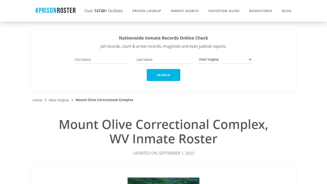 Mount Olive Correctional Complex, WV Inmate Roster - Prisonroster
